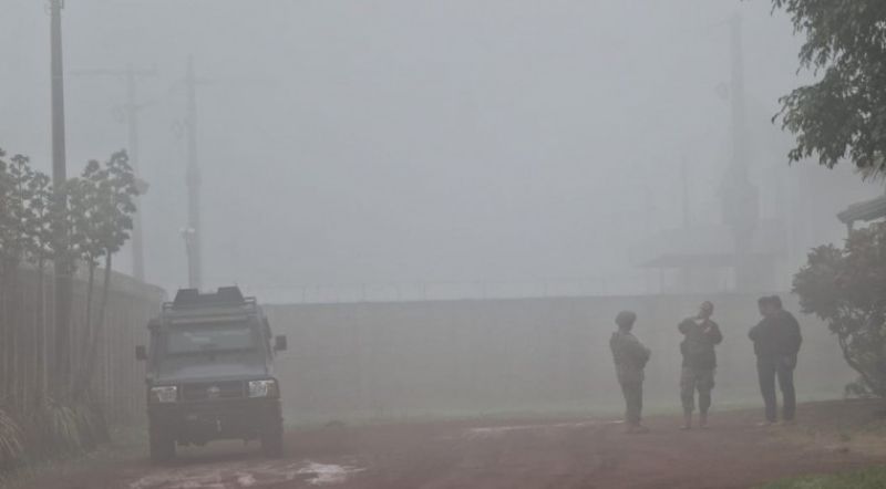 Neblina impide “Cumbre antidrogas”  entre Abdo con Sergio Moro y Patrica Bullrich