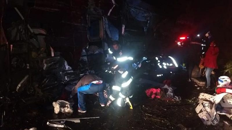 Unos 17 muertos en accidente vial en sudeste de Brasil