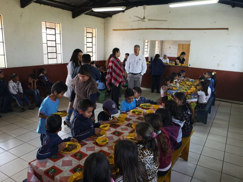 La escuela RepÃºblica Federativa del Brasil recibiÃ³ la visita de JosÃ© Carlos