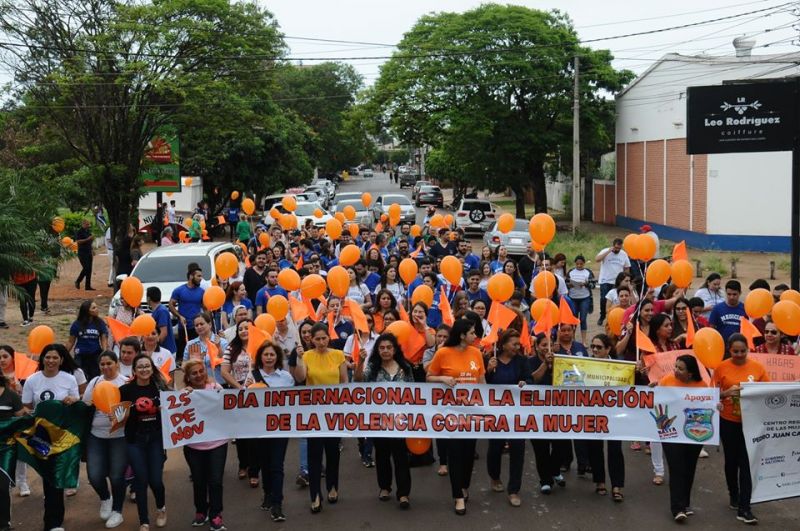 Caminata por el DÃ­a Internacional para la EliminaciÃ³n de la Violencia contra la Mujer