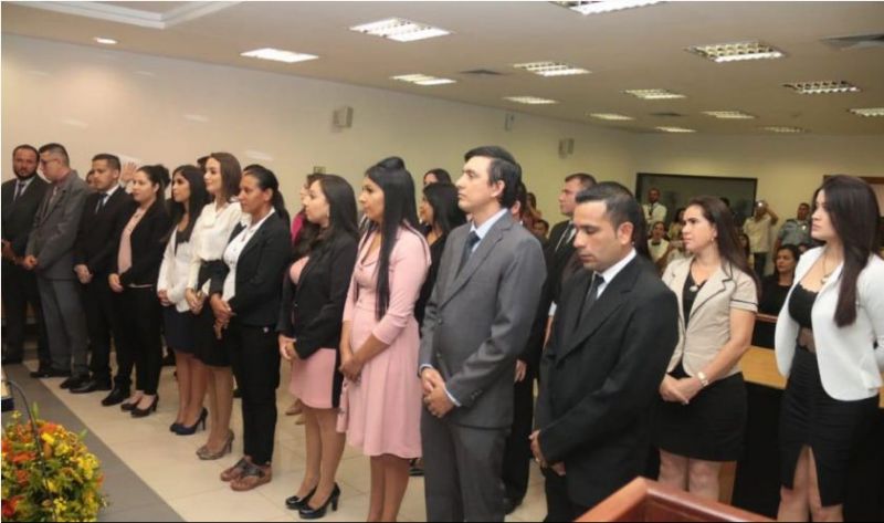 Juraron 27 nuevos abogados en Pedro Juan Caballero