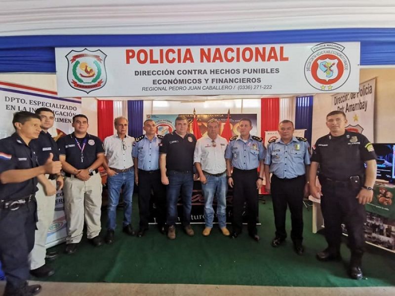 Â¡HistÃ³rico! Por primera vez un Stand de la PolicÃ­a Nacional en la Expo Amambay