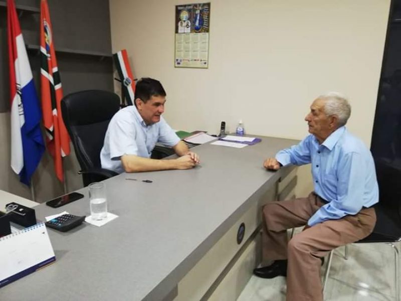 Distinguido ciudadano pedrojuanino se entrevistÃ³ con el Gobernador