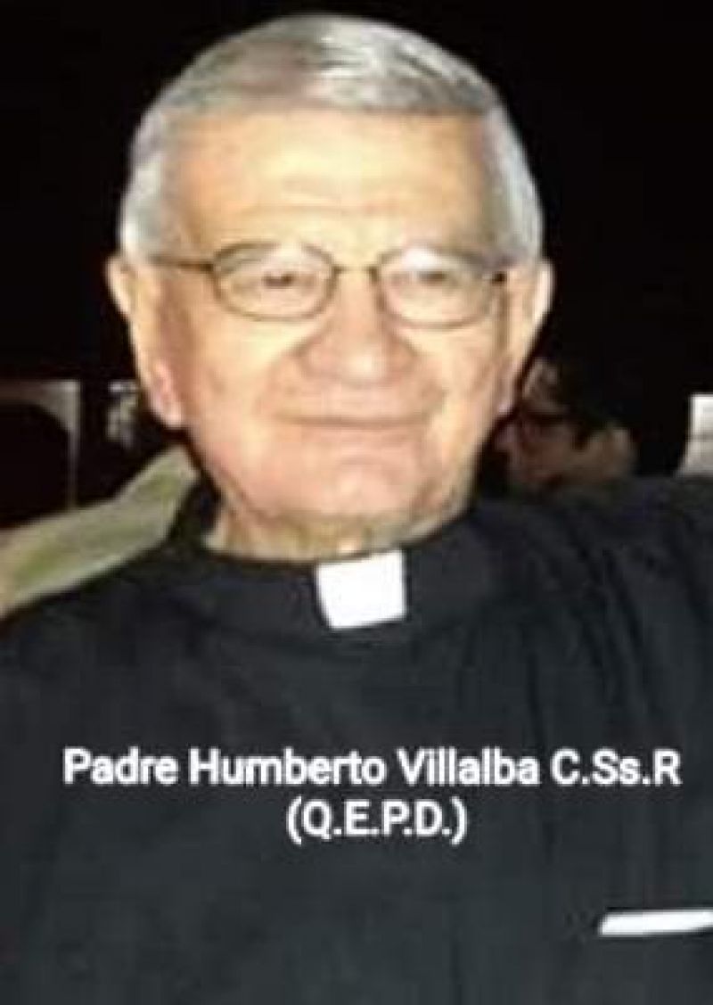 DejÃ³ de existir el sacerdote Humberto Villalba