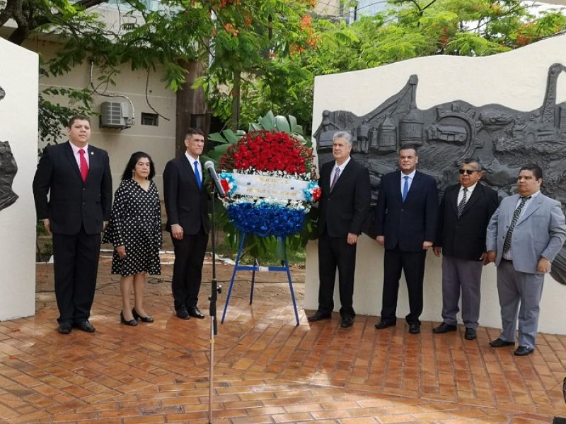 Acto oficial por el 120Âº Aniversario de la ciudad de Pedro Juan Caballero