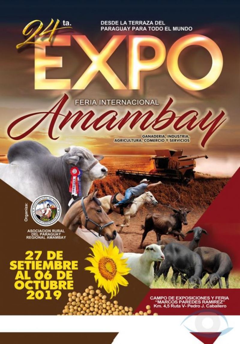 Hoy se inicia la 24Âª Expo Amambay 2019