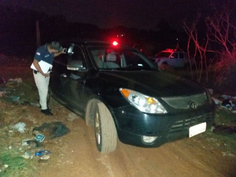 Abandonan y recuperan camioneta robada en zona cÃ©ntrica de Pedro Juan