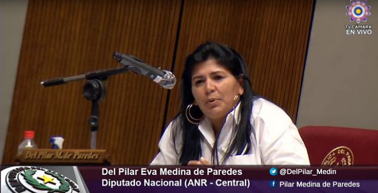 Imputan a la diputada Del Pilar Medina por violaciÃ³n de la cuarentena sanitaria 
