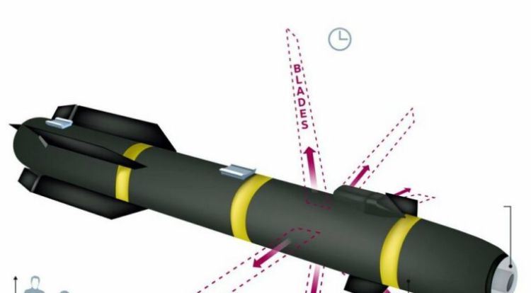 la “bomba Ninja” que mató al jefe de Al Qaeda, dron diseñado para “liquidar” con cuchillas