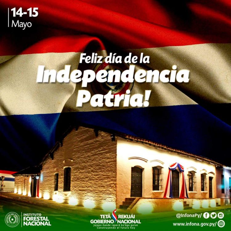 14 de mayo: 211° aniversario de la Independencia Patria
