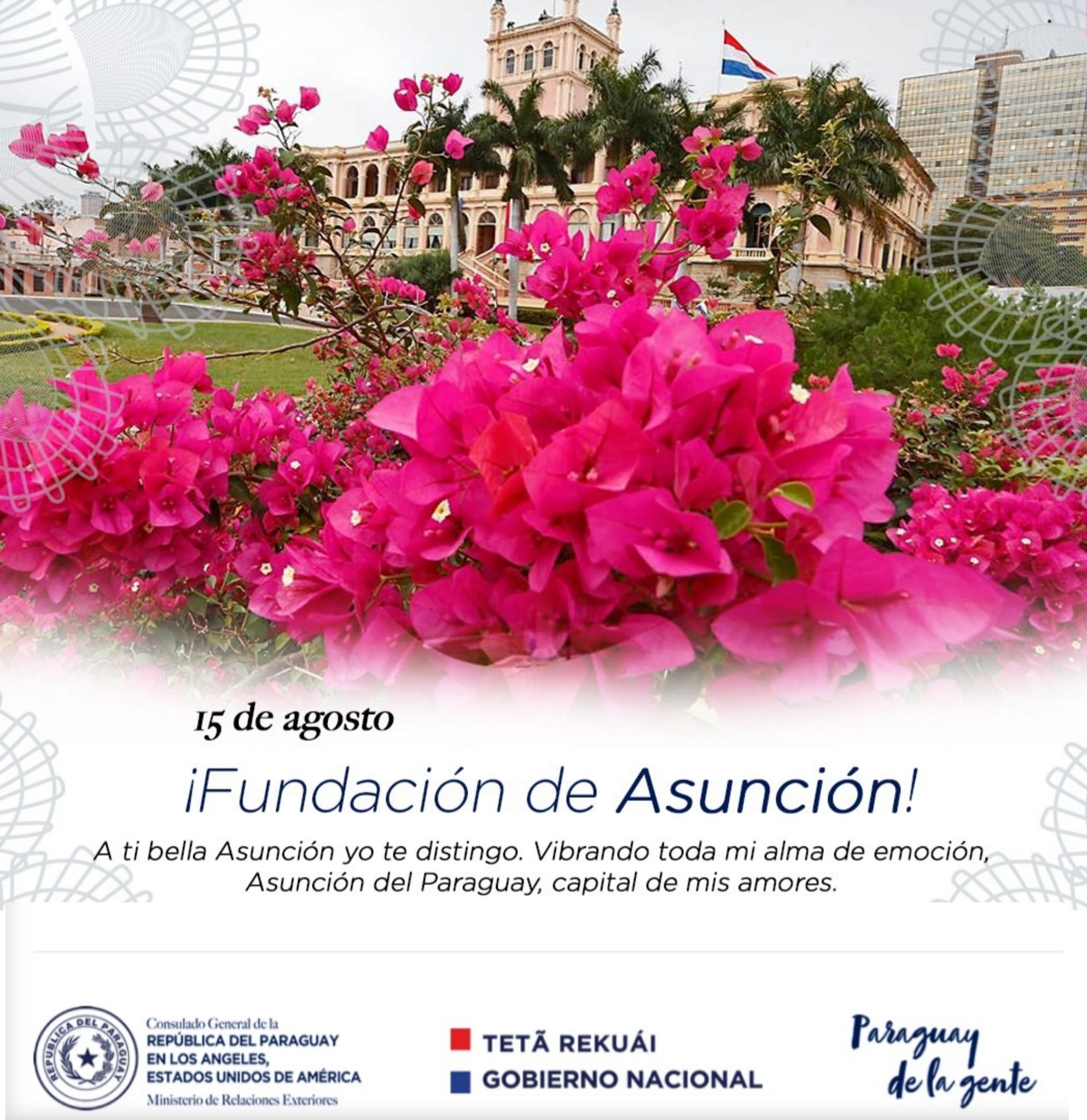 15 de agosto: 485 años de la fundación de Asunción: Madre de Ciudades