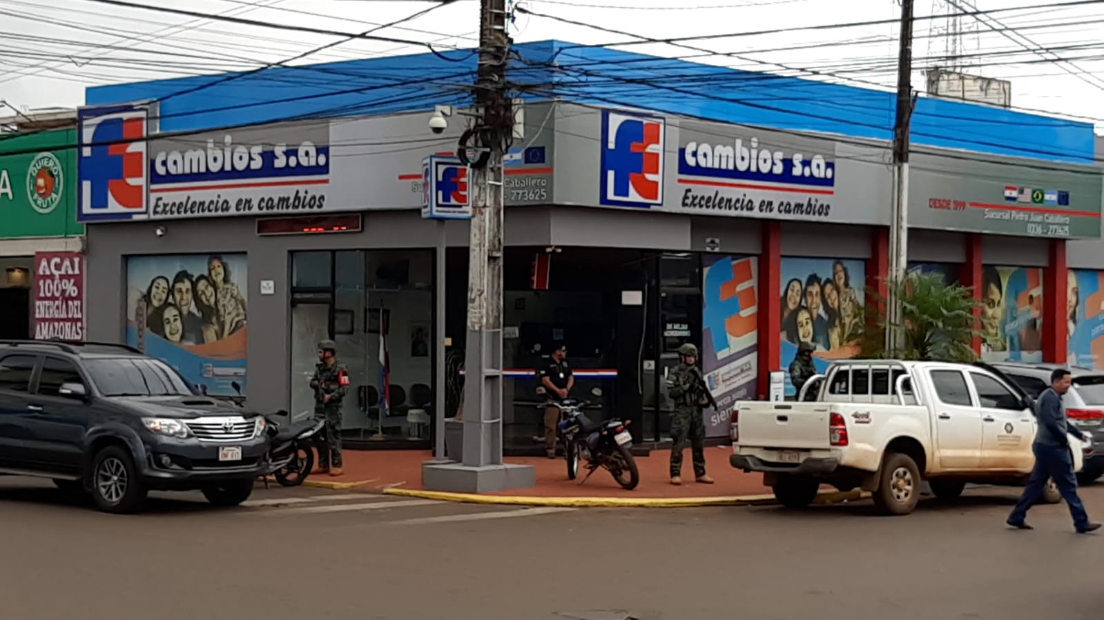 Narcodólares: Operativo Belia en Pedro Juan y Asunción: “Fe Cambios” y “Panorama” están siendo allanadas