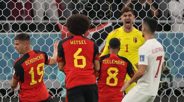 Apretada victoria de Bélgica en su estreno mundialista