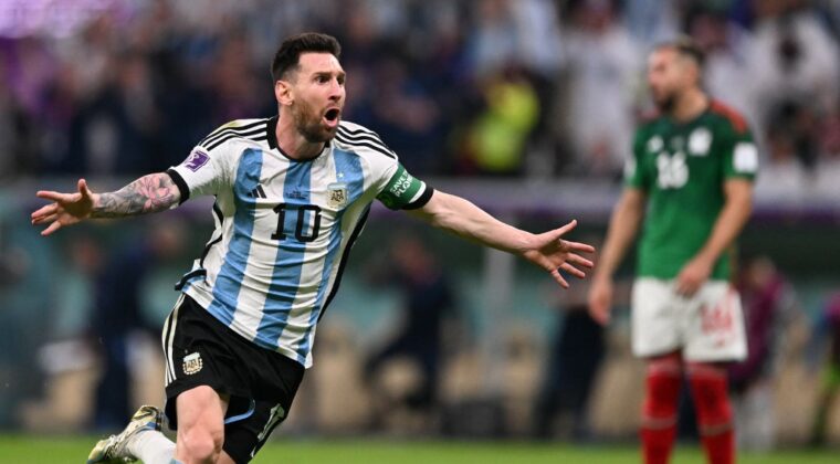 Messi le da vida a Argentina en el Mundial Qatar-2022