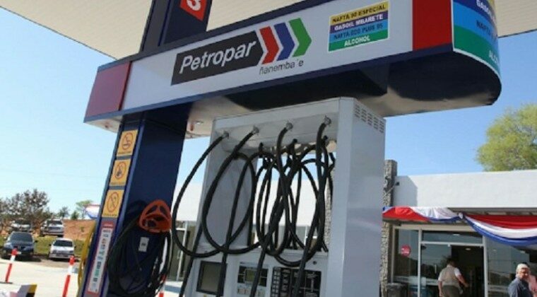  Reducción del Diésel y naftas rige desde hoy en Petropar