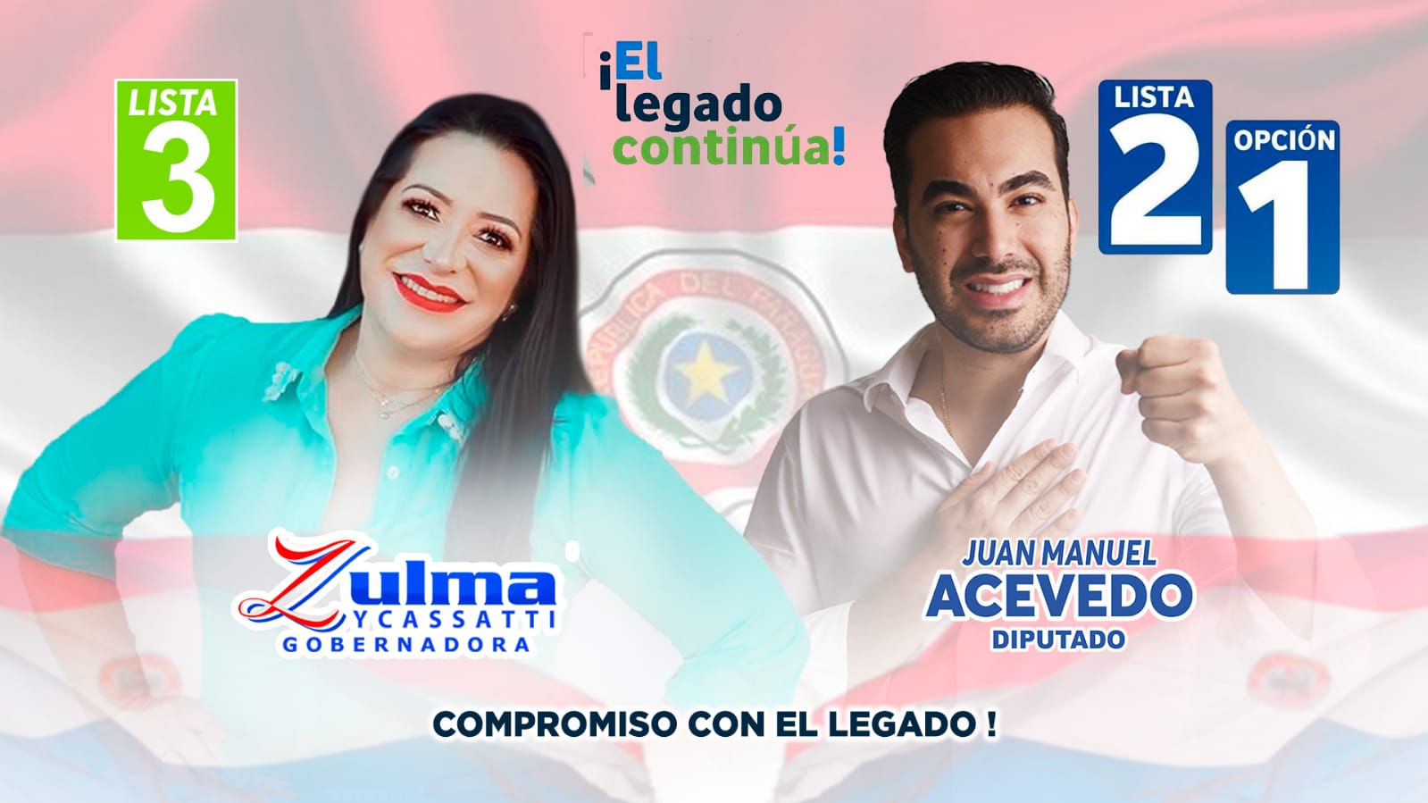 Compromiso con el legado: Zulma Gobernadora, Juan Manuel Diputado