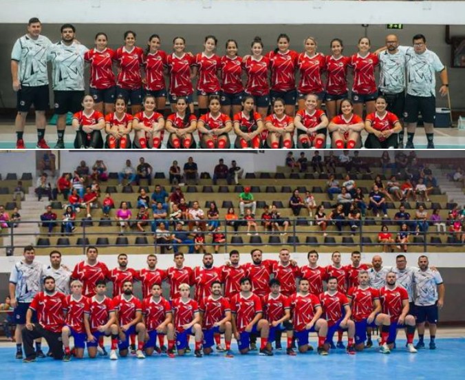 Finalistas: Otro doblete del Handball pedrojuaino en el 37° nacional de handball