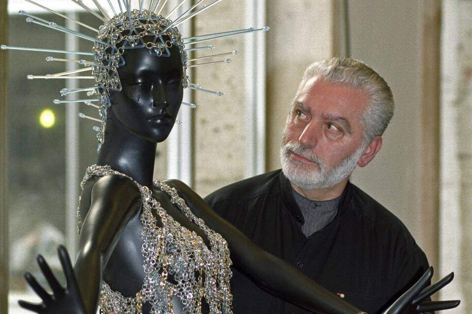 Murió el diseñador de moda Paco Rabanne a los 88 años 